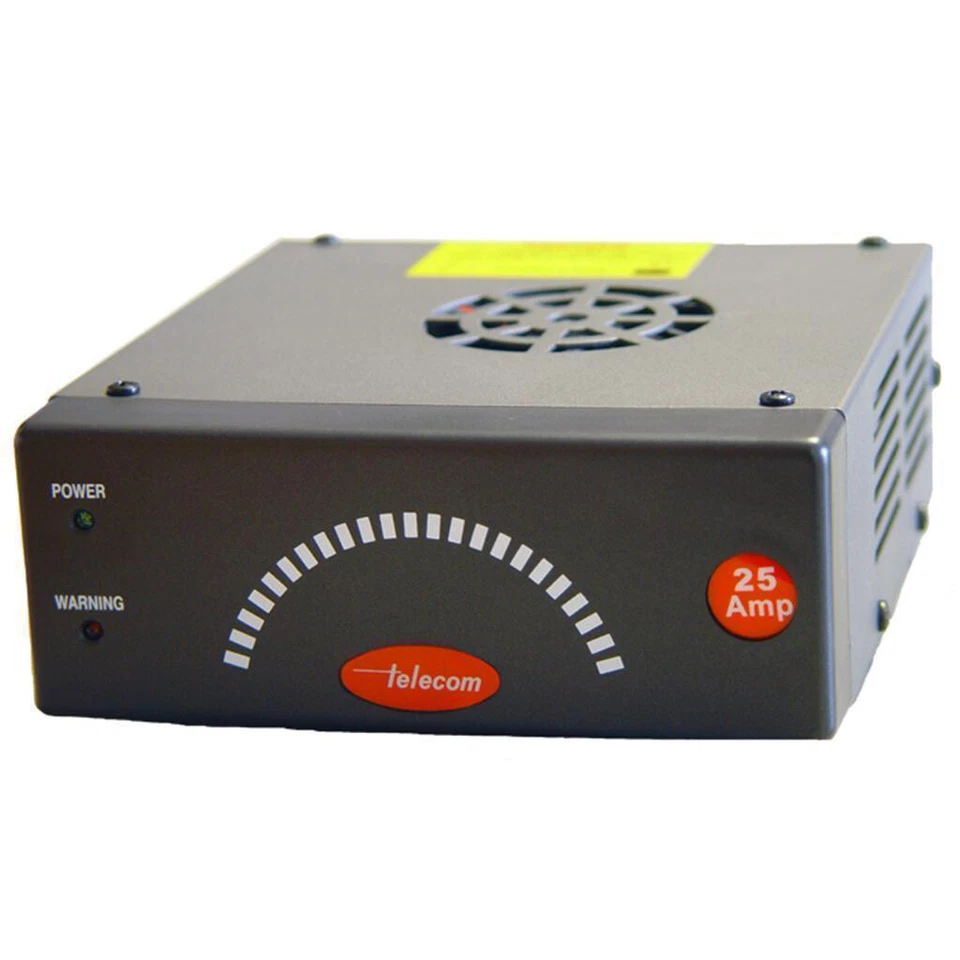 TELECOM AV-825-BC ALIMENTATORE 25 AMPERE 13,8V CON BATTERIA TAMPONE - Bild 1 von 1