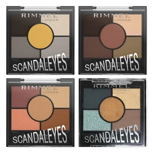 RIMMEL Scandaleyes 5 Colour Eye Shadow Palette 3.8g - CHOOSE SHADE - NEW - Picture 1 of 7