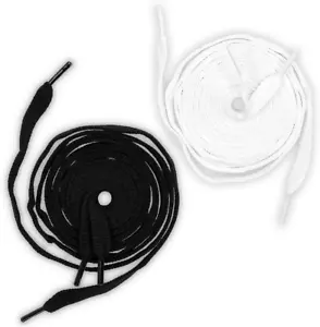 4 Pieces Flat Hoodie Drawstring Cord , 10Mm X 56"/142Cm, Cotton Mixed Polyester, - Picture 1 of 2