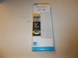 Enbrighten Basics 9in Direct Wire Under Cabinet Light Fixture, Warm Whi - Picture 1 of 2