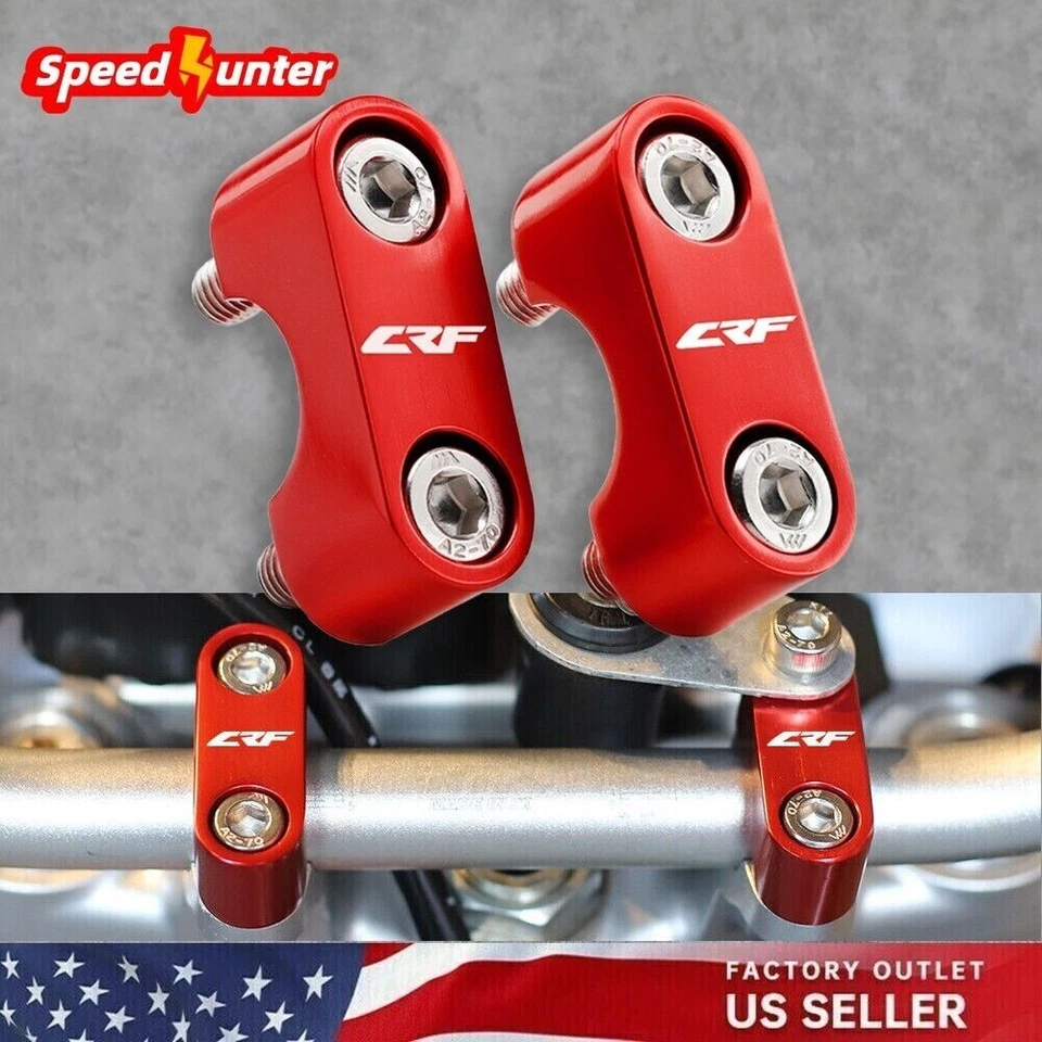 Cubiertas de sujeción de manillar para HONDA CRF125R CRF150R CRF230F CRF 250F/L/R CRF450L Foto 1 de 4