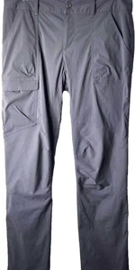 Columbia Pants Women's 10 Gray Omni-Shield Straight Leg Stretch Hiking Camping - Picture 1 of 16