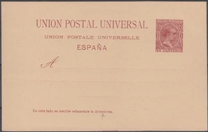 España 1890 Entero Postal Edifil 29 Spain (ref#1331) - Imagen 1 de 2