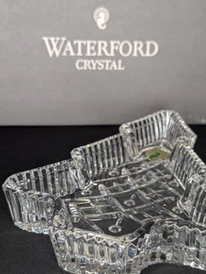 Waterford Kristall Weihnachtsbaum Tablett im Ruhestand - signiert - mit Box - Bild 1 von 10