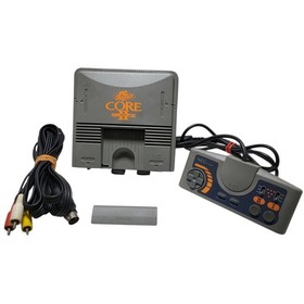 (Very Good!) TG-16 / PC ENGINE CORE GRAFX II CONSOLE, BUS,PAD and AV Cables