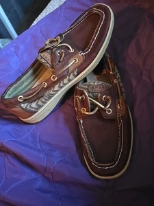 Top donna 8 M SPERRY Sider marrone - Foto 1 di 8