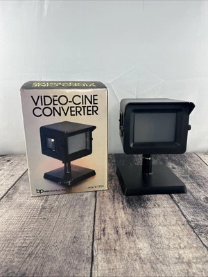 Convertidor de video-cine años 70 V-1701 BP transferencia electrónica películas y diapositivas Foto 1 de 4