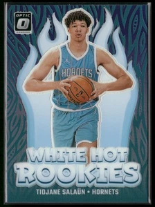 Donruss Optic #3 Tidjane Salaun 2024-25 blanco Hot Rookies púrpura - Imagen 1 de 2