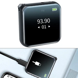 Lecteur MP3 compact avec connectivit?? sans fil radio FM et stockage 128 Go - Photo 1/18