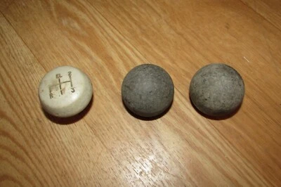 3 baquelitas vintage? Perillas de cambio Perillas de camión de bomberos Mack #1004 Foto 1 de 4