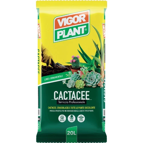 CACTACEE 20 L. - TERRICCIO PER PIANTE GRASSE - VIGORPLANT - Imagen 1 de 1