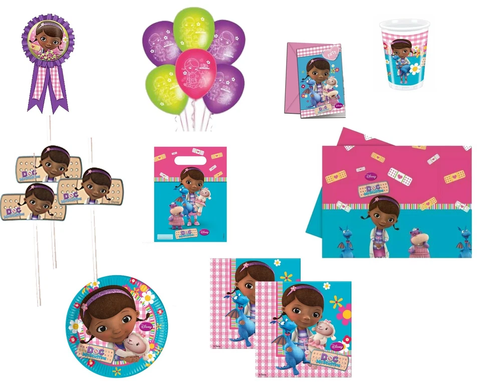 Disney Junior Doc McStuffins Kids Birthday Party Range - Image 1 of 1