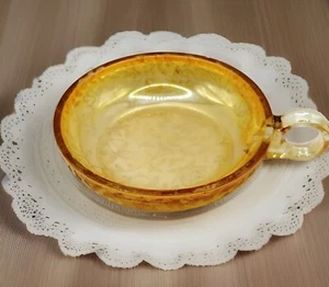 Jeannette Vidrio Iridiscente Floragold “Louisa” Pañal Plato Abuelita - Imagen 1 de 11