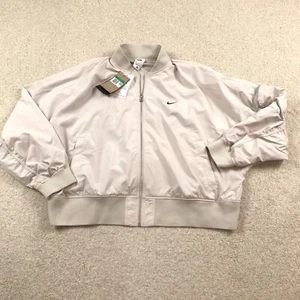 Nike Sportswear Women's Essential Oversized Bomber Jacket XL FN2839-104 - Picture 1 of 8
