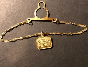 Gold Colored “Baptist Preacher” Tie Chain Christian Gift Pastor FREE SHIPPING - Picture 1 of 9