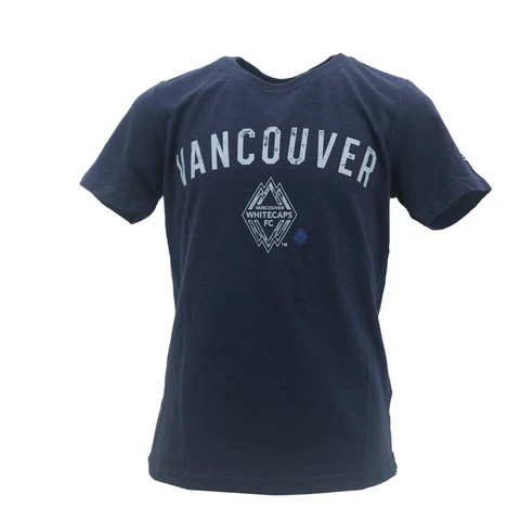 Vancouver Whitecaps Official MLS Adidas Kids Youth Size Distressed T-Shirt New Cover