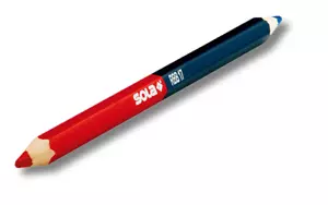 Lápiz Sola Rojo-Azul, RBB 17 SB, Blister-Pack (6 x RBB17), Longitud 17 cm - Imagen 1 de 2