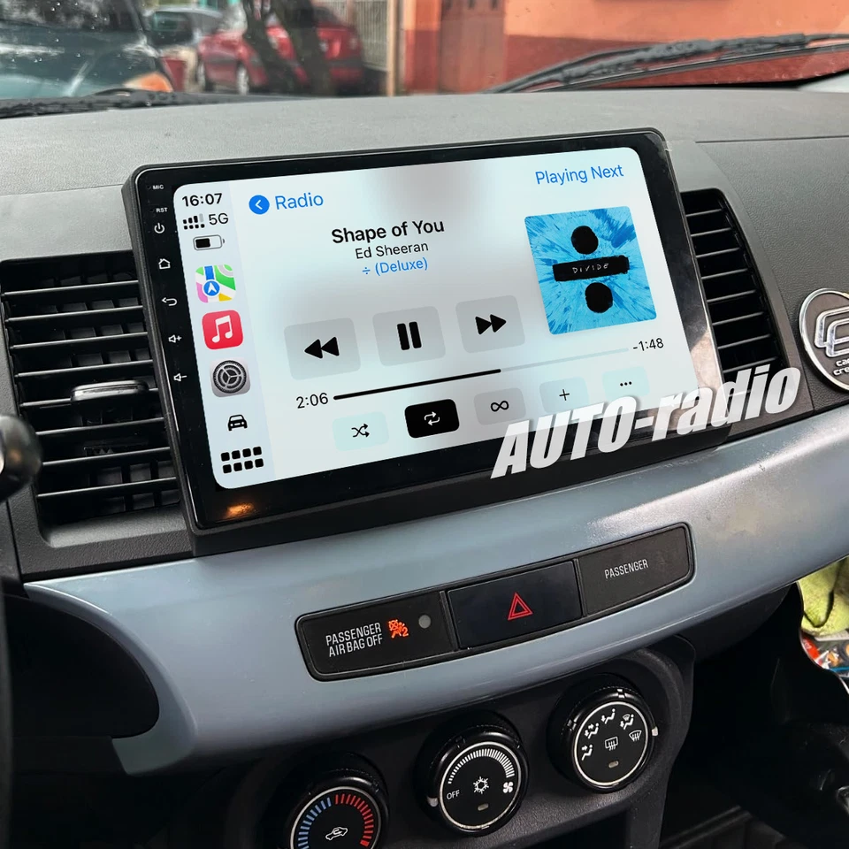 For Mitsubishi Lancer 2008-2013 Android 13 CarPlay Car Radio GPS Navi Stereo 32G - Image 1 of 4