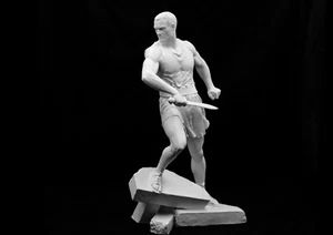 Spartacus-Gladiator Statue |Icon of Freedom & Resistance | Historical Decor | - Picture 1 of 7