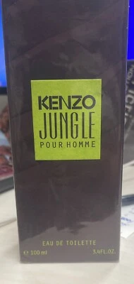 Kenzo Jungle Pour Homme Eau De Toilette Splash 3.4 OZ nueva caja sellada descontinuar Foto 1 de 4