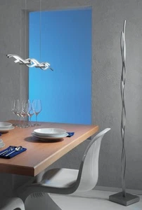 Escale, Silk 2.0,Stehleuchte,Designerleuchte,neu,OVP,Aluminium geschliffen,LED - Bild 1 von 4