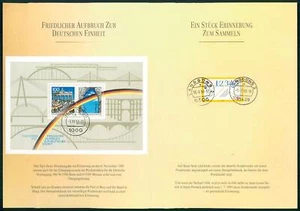 RFA TARJETA ESPECIAL 1993 NUEVO PLZ CÓDIGOS POSTALES ua42 - Imagen 1 de 4