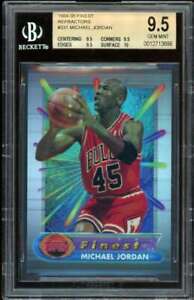 Michael Jordan Card 1994-95 Finest Refractors #331 BGS 9.5 (9.5 9.5 9.5 10)