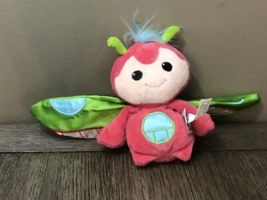 Ganz Webkinz First Edition Zoza Plush Pink Bug Zippy Sum Stuffed Animal Silky - Picture 1 of 6