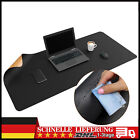 Mauspad Mouse Pad Gaming Office Pad Rutschfest Schwarz Unterlage Matte 120cm