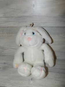 Applause Bashful Nelly White Plush Bunny Rabbit Stuffed Animal Vintage 1988 