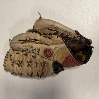 Vintage Rawlings Mike Schmidt PG34 Baseball Glove Tan-Talon Leather Hinged Pad - Image 1 of 4