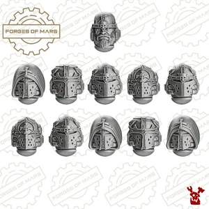 Knights - Black Order - Helmets - Aeternum Crusaders (x11) - Picture 1 of 1