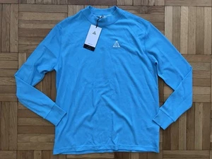 Size XL Big Kids Nike ACG Dri-FIT Long Sleeve Waffle Thermal Top Blue FZ5403-416 - Picture 1 of 6