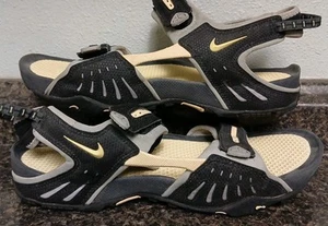 Nike 312840-071 ACG Negro Amarillo Sandalias Deportivas Pesca Senderismo Agua Sandalias - Imagen 1 de 10