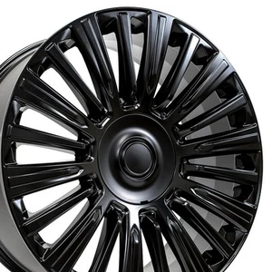 24x10 OE Wheels CA92 Satin Black Wheel 6x5.5 (28mm) - Picture 1 of 7
