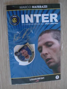 COLLEZIONE INTER SPILLE PINS 2006/2007 SPILLA MATERAZZI - Foto 1 di 1