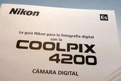 Nikon Coolpix 4200 Camera Digital Espanol la guia ES Spanish - Image 1 of 4