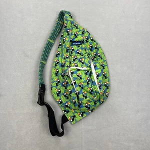 Kavu Rope Sling Crossbody Bag Sling Backpack Festival Gear Rare Toucan Print - Picture 1 of 6