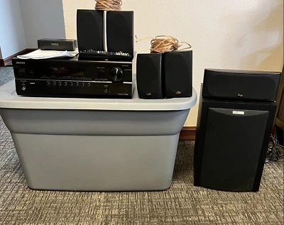 Onkyo TX-SR308 - Home Theater System Bundle with Speakers and Subwoofer - Image 1 of 4
