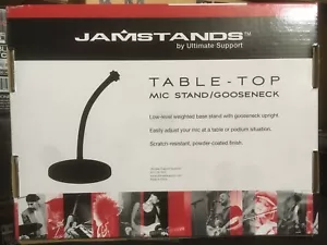 Soporte de micrófono de cuello de cisne de escritorio serie JamStands JS-DMS75 marca definitivo - Imagen 1 de 2
