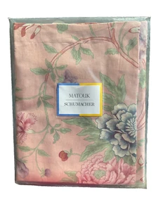 Matouk Schumacher~ 1 pieza Euro Sham~SIMONE~Albaricoque~100% LINO~último 1~NUEVO CON ETIQUETAS~ - Imagen 1 de 10