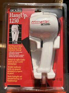 Case (6) Andis HD-3 1250 Watt Wall Mounted Hang Up Hair Dryer New In Box Power