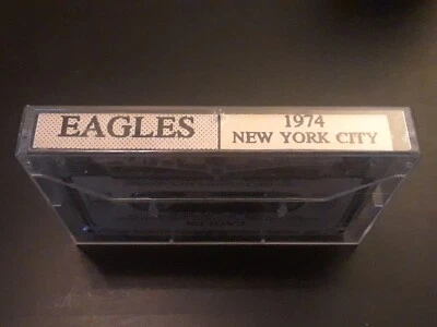 Eagles: Don Kirshner's Rock Concert NY 1974 Fan Club Productions Cassette VG+  - Image 1 of 4