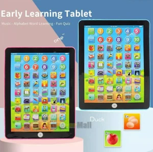 Kids Tablet with ABC/Words/Numbers/Color/Games/Music - Interactive Educational - Picture 1 of 55