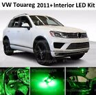 GREEN PREMIUM for VW TOUAREG 2011 - Present LED LIGHT INTERIOR UPGRADE KIT SET