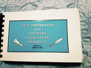 HOLE PREPARATION AND FASTENER INSTALLATION HANDBOOK - Picture 1 of 4