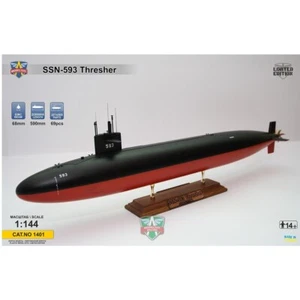 Modelsvit 1401 Maßstab Modell-U-Boot-Kit 1:144 USS ""Thresher"" SSN-593 U-Boot - Bild 1 von 20