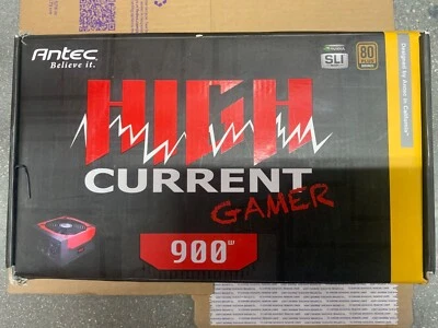 ANTEC HCG-900 High Current Gamer 900W 80 Plus Bronze ATX Gaming PSU , Open Box . - Image 1 of 4