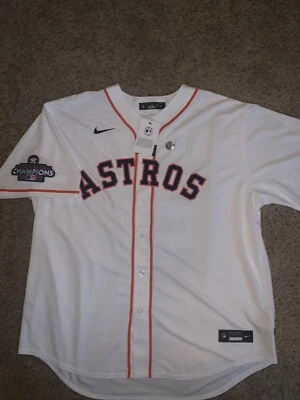 Houston Astros Jose Altuve Nike World Series Jersey - Image 1 of 2