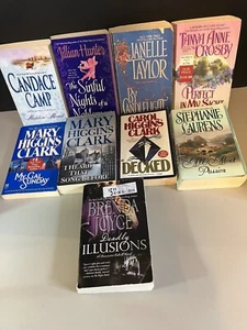 Lot  Q - 9 Historical / Romance / Action Paperbacks ~ Variety of Great Authors - Picture 1 of 5